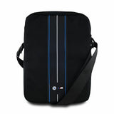 BMW Nylon Blue Stripe 10" Tablet Bag - sort