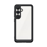 Udendørs rumkasse med gelramme til Samsung Galaxy S25 - sort