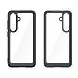 Udendørs rumkasse med gelramme til Samsung Galaxy S25 - sort