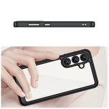 Udendørs rumkasse med gelramme til Samsung Galaxy S25 - sort