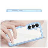 Outer Space Case med Gel Frame til Samsung Galaxy S25 - Blå