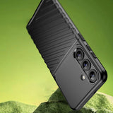 Thunder Case til Samsung Galaxy S25+ Silicone Armored Cover - sort