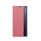 Ny Sleep Case til Samsung Galaxy S25+ Cover med Flip og Stand - Pink