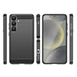Carbon Case for Samsung Galaxy S25+ - Black