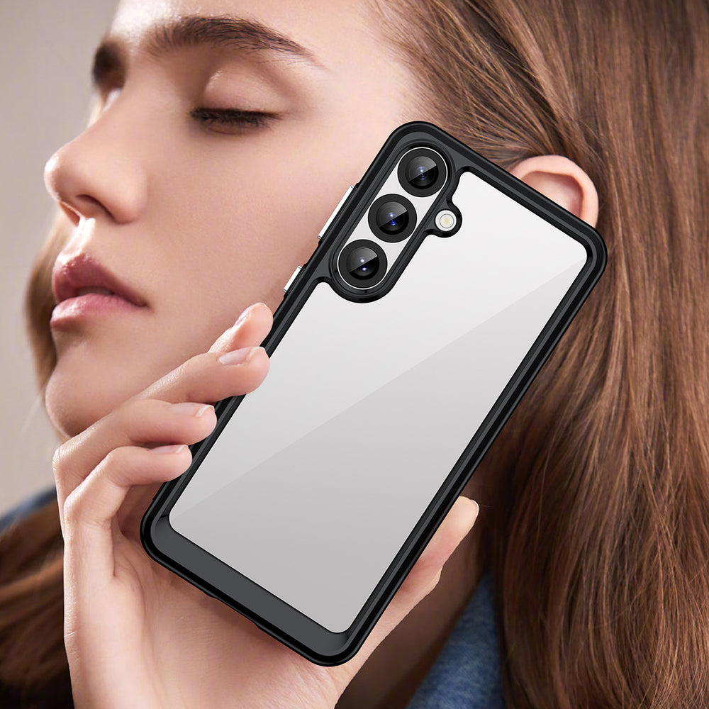 Outer Space Case med gelramme til Samsung Galaxy S25+ - sort