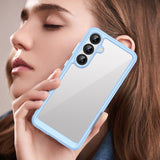 Outer Space Case med Gel Frame til Samsung Galaxy S25+ - Blå
