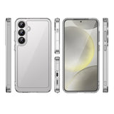 Outer Space Case med Gel Frame til Samsung Galaxy S25+ - Gennemsigtig