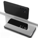 Clear View Case til Samsung Galaxy S25 Ultra Flip Cover - sort