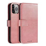 Magnet Case med Flip til Samsung Galaxy S25 Ultra - Pink