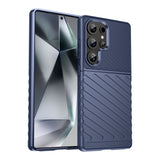 Thunder Case Samsung Galaxy S25 Ultra Silicone Armored Case - Blå
