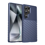 Thunder Case Samsung Galaxy S25 Ultra Silicone Armored Case - Blå