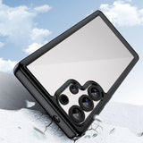 Udendørs rumkasse med gelramme til Samsung Galaxy S25 Ultra - sort