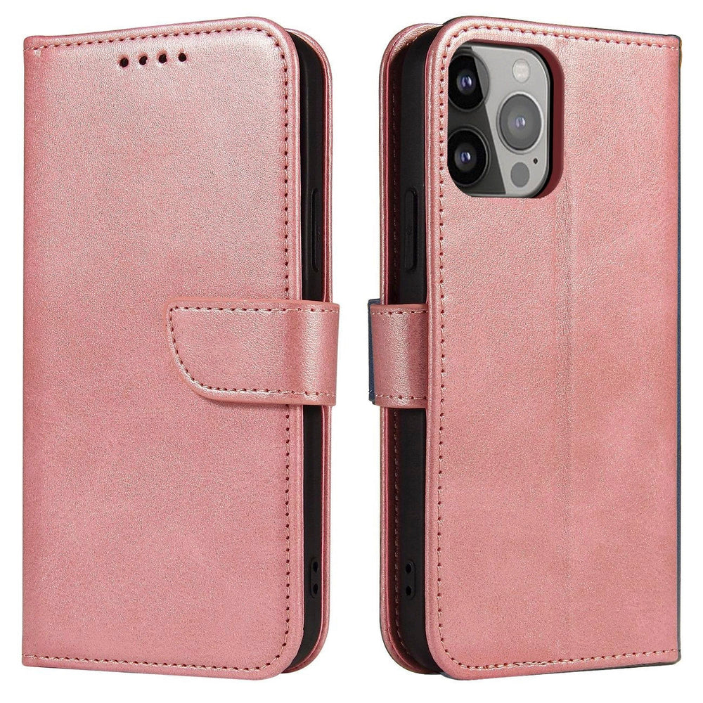 Magnetfoder med flip til Samsung Galaxy S24 FE - Pink