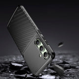 Thunder Case for Samsung Galaxy S24 FE Silicone Armored Cover - Black