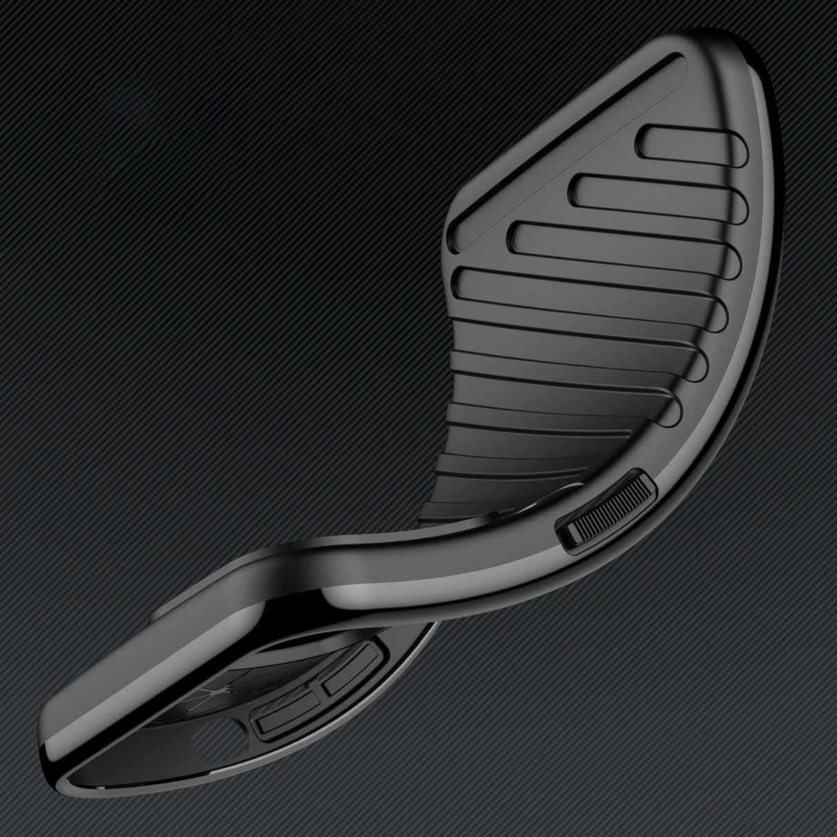 Thunder Case for Samsung Galaxy S24 FE Silicone Armored Cover - Black