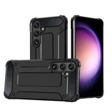 Hybrid Armor Case til Samsung Galaxy S24 FE Armored Hybrid Case - sort