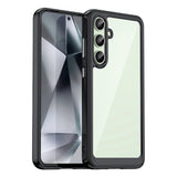 Udendørs rumkasse med gelramme til Samsung Galaxy S24 FE - sort