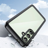 Udendørs rumkasse med gelramme til Samsung Galaxy S24 FE - sort