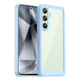 Outer Space Case med Gel Frame til Samsung Galaxy S24 FE - Blå