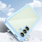 Udendørs rumkasse med gelramme til Samsung Galaxy S24 FE - Blå