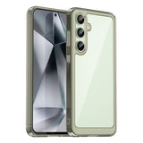 Outer Space Case med gelramme til Samsung Galaxy S24 FE - Clear Black