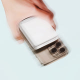 Powerbank Wozinsky WLWP-10KA0Y3WS 22.5W PD Qi2 10000 mAh, med stand, 1x USB-A, 1x USB-C - hvid