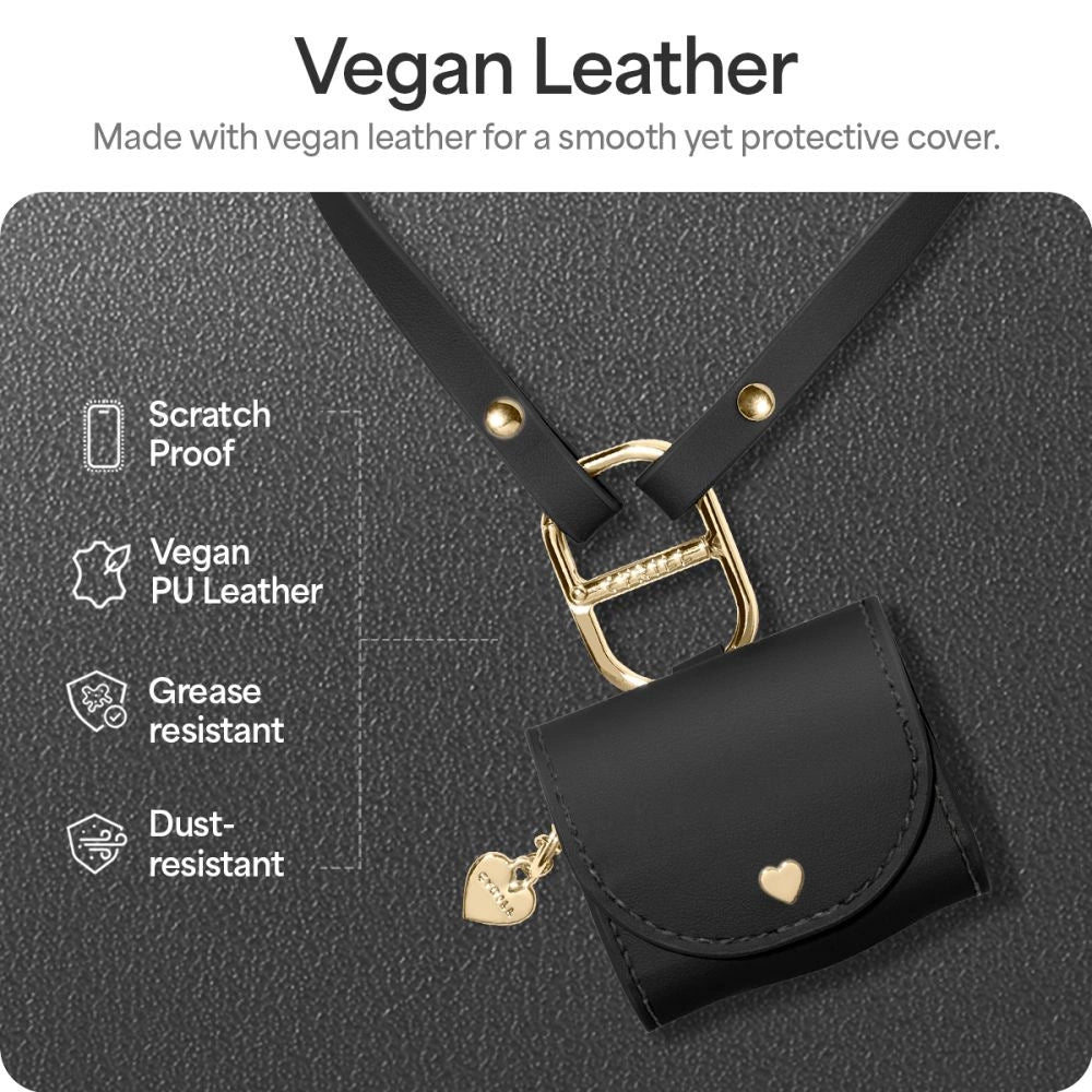 Spigen Cyrill Mini Bag til AirPods 4 - sort