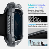 Spigen Rugged Armor Case til Apple Watch 10 46mm - Grå