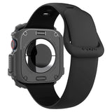 Spigen Rugged Armor Case til Apple Watch 10 46mm - Grå