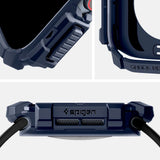 Spigen Rugged Armor Case til Apple Watch 10 46mm - Navy Blue