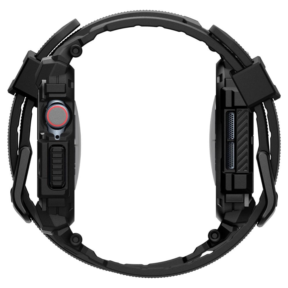 Spigen Rugged Armor Case for Apple Watch 10 46mm - Black