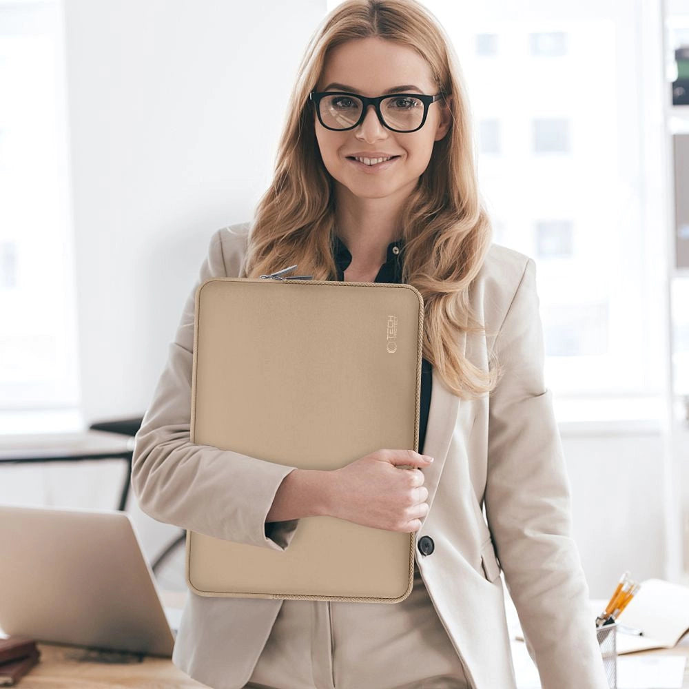 Tech-Protect Neoslim 13-14" Laptop Bag - Beige