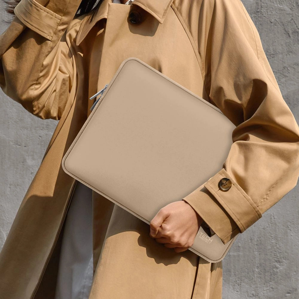 Tech-Protect Neoslim 13-14" Laptop Bag - Beige