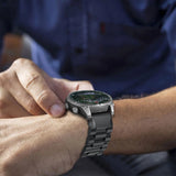 Tech-Protect rustfrit armbånd til Garmin Fenix 5X / 5X PLUS / 6X / 6X PRO / 7X / 8 (51 MM) - Titan