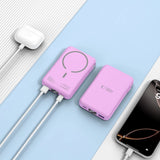 Tech-Protect PB31 MagSafe 10000mAH Power Bank - lilla