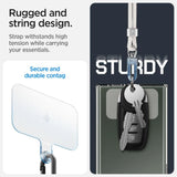 Spigen Universal Set Lanyard og Pendant - Hvid