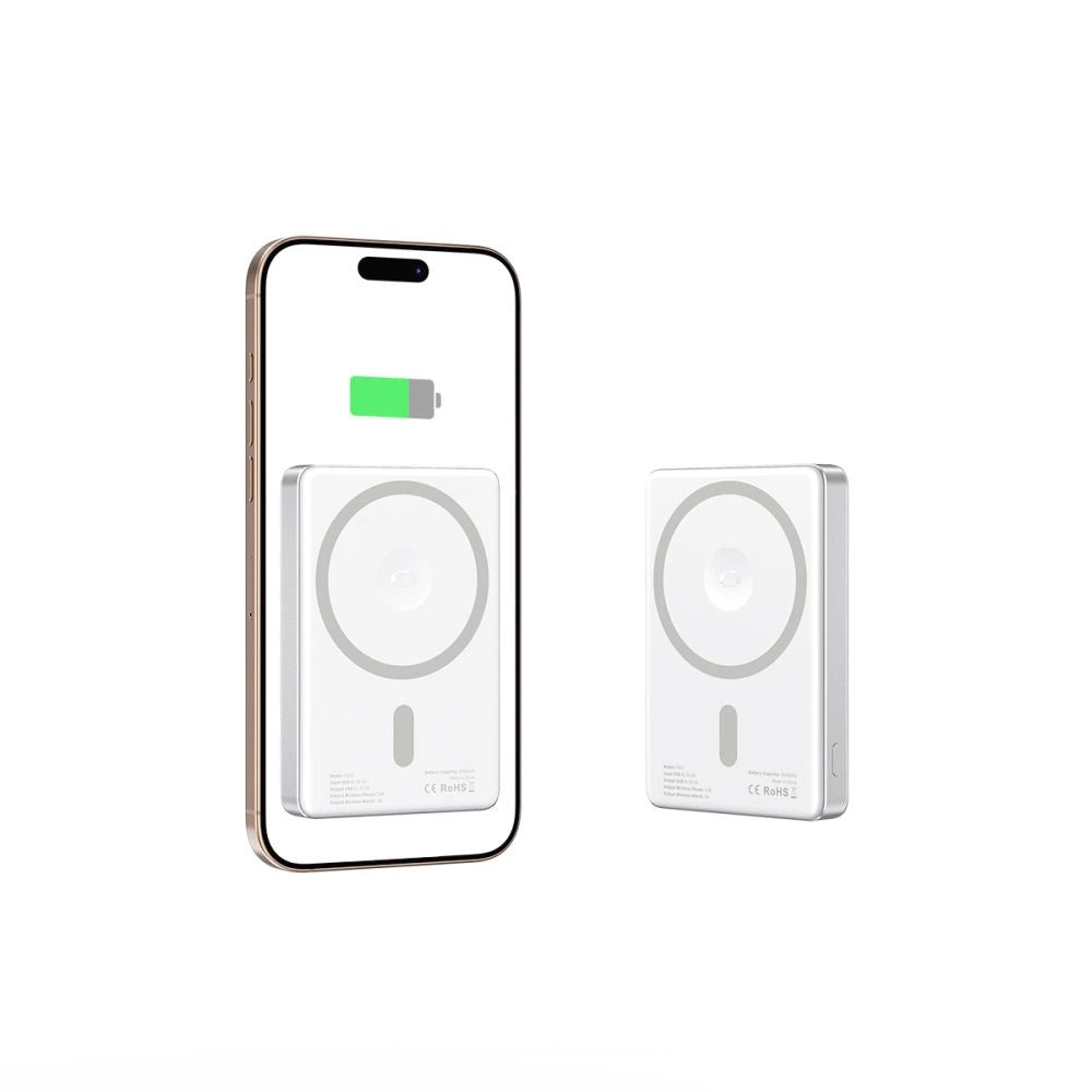 Powerbank Tech-Protect PB33 LifeMag MagSafe 5000mAH - sølv