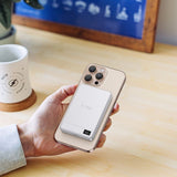 Powerbank Tech-Protect PB33 LifeMag MagSafe 5000mAH - sølv