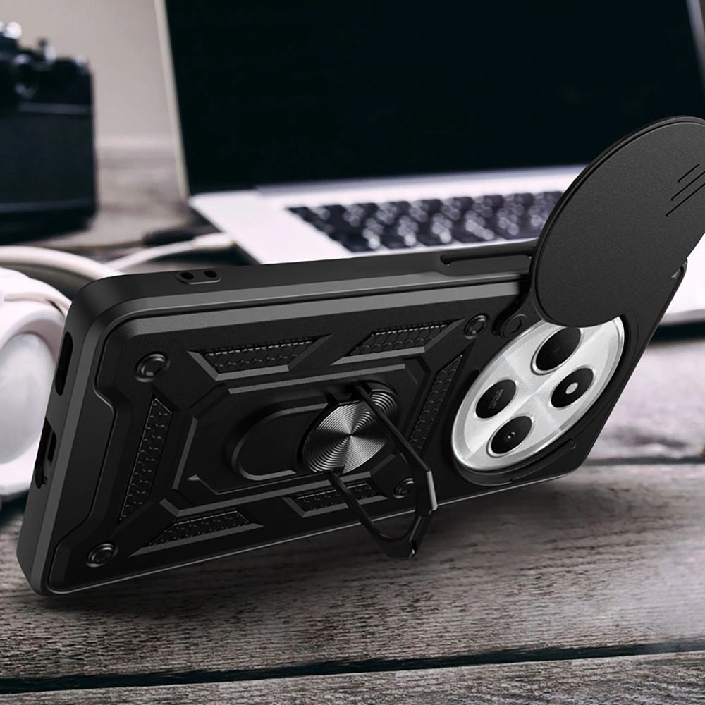 Tech-Protect CamShield Pro Case til Xiaomi Redmi 14C / Poco C75 - sort