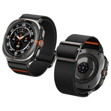 Spigen Fit Lite Strap til Galaxy Watch Ultra 47mm - sort
