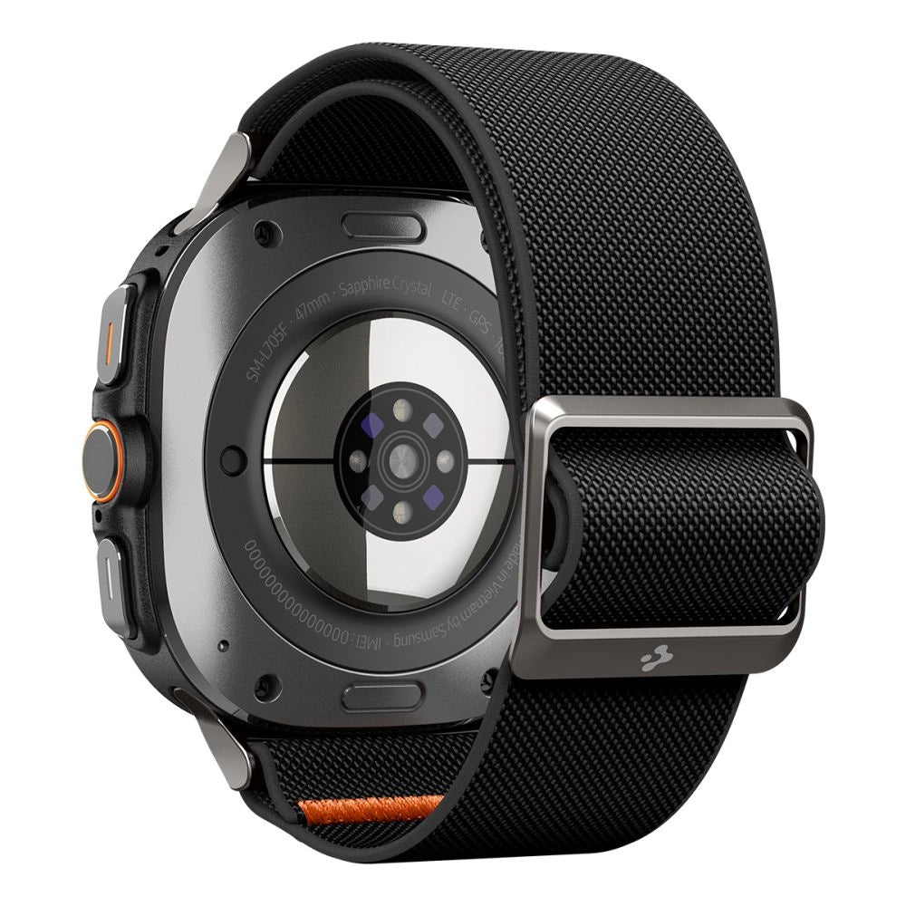 Spigen Fit Lite Strap til Galaxy Watch Ultra 47mm - sort