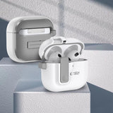 Tech-Protect Slim Hook Case til AirPods 4 - hvid