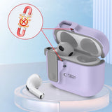 Tech-Protect Slim Hook Case for AirPods 4 - Purple