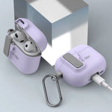Tech-Protect Slim Hook Case for AirPods 4 - Purple