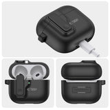 Tech-Protect Slim Hook Case til AirPods 4 - sort