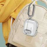Tech-Protect Slim Hook Case for AirPods 4 - Clear