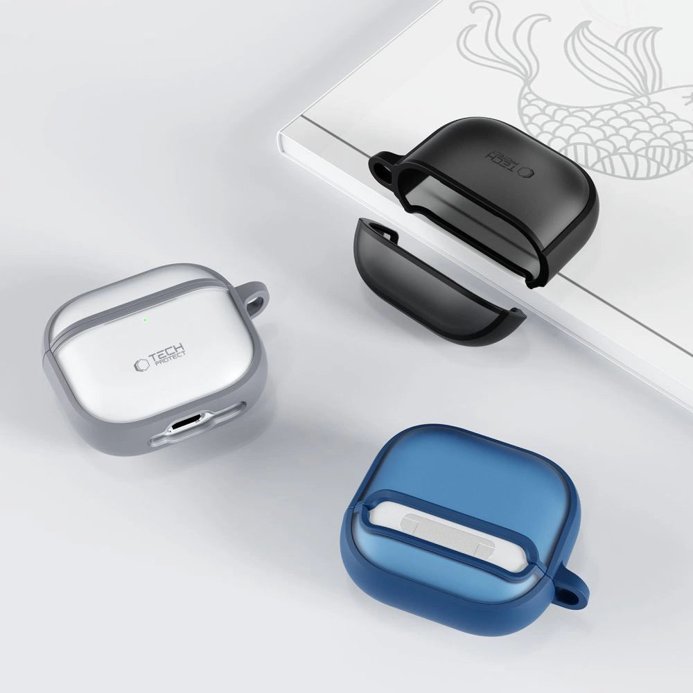 Tech-Protect Slim Hook Case for AirPods 4 - Black