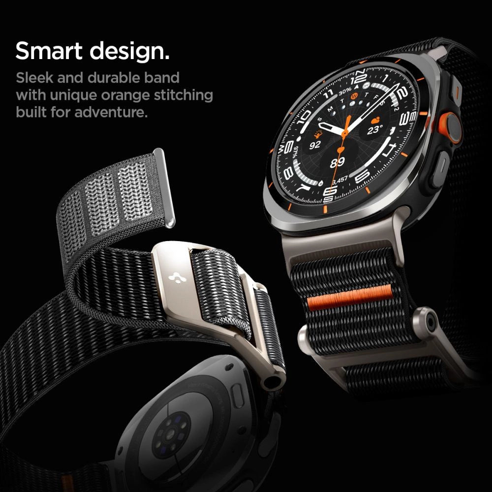 Spigen DuraPro Strap til Samsung Galaxy Watch Ultra 47mm - sort