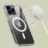 Tech-Protect FlexAir Hybrid MagSafe Case til Samsung Galaxy S24 FE - Gennemsigtig