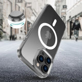 Tech-Protect FlexAir Hybrid MagSafe Case til Samsung Galaxy S24 FE - Gennemsigtig